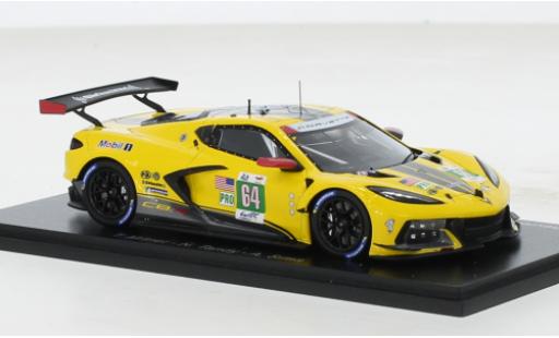 Miniature Chevrolet Corvette 1/43 Spark C8.R No.64 Racing 24h Le Mans 2022 Chevrolet Corvette 1/43 Spark C8.R No.64 Racing 24h Le Mans 2022 miniature