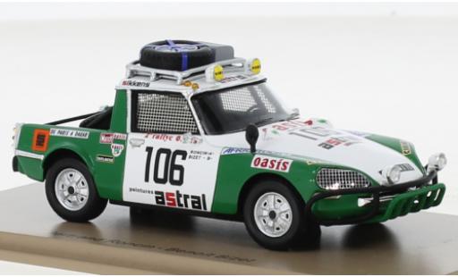 Miniature Citroen DS 1/43 Spark No.106 Rallye Paris Dakar 1980 Citroen DS 1/43 Spark No.106 Rallye Paris Dakar 1980 miniature