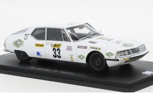 Miniature Citroen SM 1/43 Spark No.33 Tour de France Automobile 1972 Citroen SM 1/43 Spark No.33 Tour de France Automobile 1972 miniature