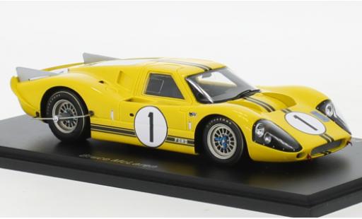 Miniature Ford GT40 1/43 Spark Mk IV RHD No.1 Test Le Mans 1967 Ford GT40 1/43 Spark Mk IV RHD No.1 Test Le Mans 1967 miniature