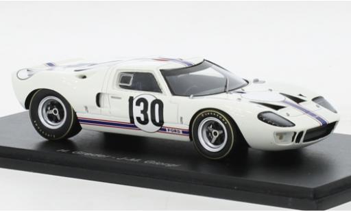 Miniature Ford GT40 1/43 Spark RHD No.130 Targa Florio 1967 Ford GT40 1/43 Spark RHD No.130 Targa Florio 1967 miniature