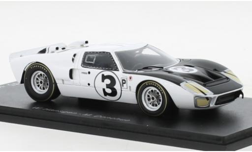 Miniature Ford GT40 1/43 Spark RHD No.3 12h Sebring 1966 Ford GT40 1/43 Spark RHD No.3 12h Sebring 1966 miniature