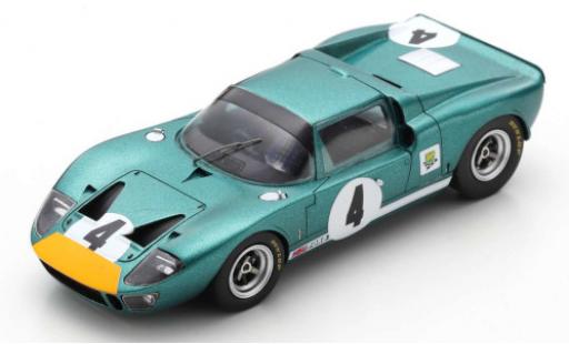 Miniature Ford GT40 1/43 Spark RHD No.4 1000 Km Spa 1967 Ford GT40 1/43 Spark RHD No.4 1000 Km Spa 1967 miniature