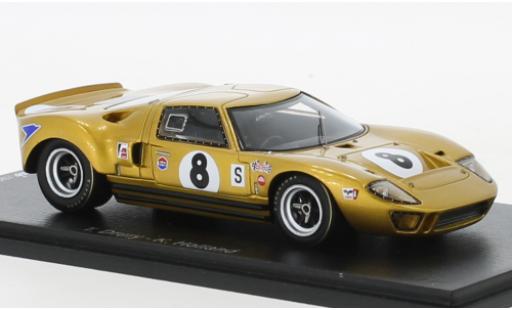 Miniature Ford GT40 1/43 Spark RHD No.8 6h BOAC 1968 Ford GT40 1/43 Spark RHD No.8 6h BOAC 1968 miniature