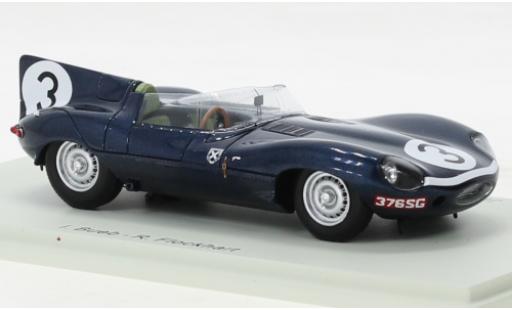Miniature Jaguar D-Type 1/43 Spark RHD No.3 24h Le Mans 1957 Jaguar D-Type 1/43 Spark RHD No.3 24h Le Mans 1957 miniature