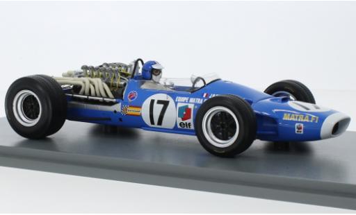 Miniature Matra MS1 1/18 Spark 1 No.17 formule 1 GP Pays-Bas 1968 Matra MS1 1/18 Spark 1 No.17 formule 1 GP Pays-Bas 1968 miniature