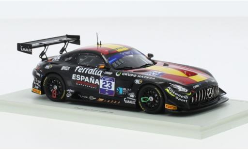Miniature Mercedes AMG GT 1/43 Spark 3 No.23 Team Spain FIA Motorsport Games GT Sprint Cup Paul Ricard 2022 Mercedes AMG GT 1/43 Spark 3 No.23 Team Spain FIA Motorsport Games GT Sprint Cup Paul Ricard 2022 miniature