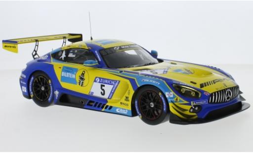 Miniature Mercedes AMG GT 1/18 Spark 3 No.5 -AMG Team Black Falcon Bilstein 24h Nuerburgring 2018 Mercedes AMG GT 1/18 Spark 3 No.5 -AMG Team Black Falcon Bilstein 24h Nuerburgring 2018 miniature