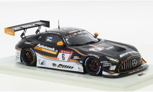 Miniature Mercedes AMG GT 1/43 Spark 3 No.6 AMG Team HRT AutoArenA 24h Nuerburgring 2020 Mercedes AMG GT 1/43 Spark 3 No.6 AMG Team HRT AutoArenA 24h Nuerburgring 2020 miniature
