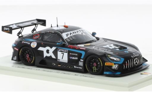 Miniature Mercedes AMG GT 1/18 Spark 3 No.7 Toksport WRT 24h Spa 2021 Mercedes AMG GT 1/18 Spark 3 No.7 Toksport WRT 24h Spa 2021 miniature
