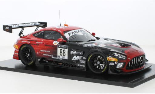 Miniature Mercedes AMG GT 1/18 Spark 3 No.88 AKKA ASP 24h Spa 2021 Mercedes AMG GT 1/18 Spark 3 No.88 AKKA ASP 24h Spa 2021 miniature