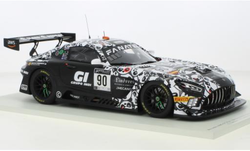Miniature Mercedes AMG GT 1/18 Spark 3 No.90 Madpanda Motorsport 24h Spa 2021 Mercedes AMG GT 1/18 Spark 3 No.90 Madpanda Motorsport 24h Spa 2021 miniature