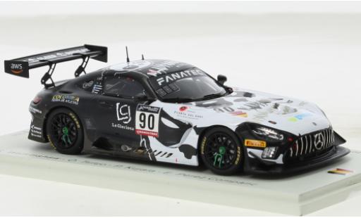 Miniature Mercedes AMG GT 1/43 Spark 3 No.90 Madpanda Motorsport 24h Spa 2022 Mercedes AMG GT 1/43 Spark 3 No.90 Madpanda Motorsport 24h Spa 2022 miniature