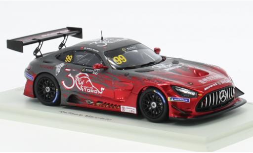 Miniature Mercedes AMG GT 1/43 Spark 3 No.99 Toro Racing GT Cup Macau 2022 Mercedes AMG GT 1/43 Spark 3 No.99 Toro Racing GT Cup Macau 2022 miniature