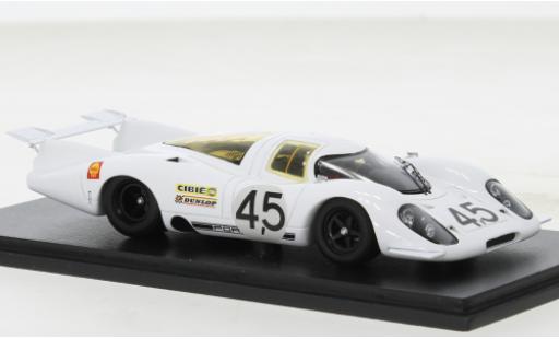 Miniature Porsche 917 1/43 Spark LH RHD No.45 9th Le Mans 1969 Porsche 917 1/43 Spark LH RHD No.45 9th Le Mans 1969 miniature