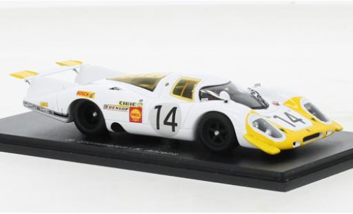 Miniature Porsche 917 1/43 Spark RHD No.14 24h Le Mans 1969 Porsche 917 1/43 Spark RHD No.14 24h Le Mans 1969 miniature