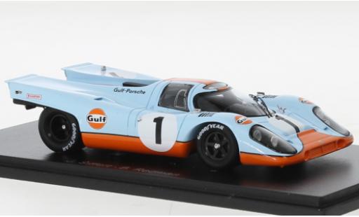 Miniature Porsche 917 1970 1/43 Spark K RHD No.1 Gulf Gulf 24h Daytona Porsche 917 1970 1/43 Spark K RHD No.1 Gulf Gulf 24h Daytona miniature