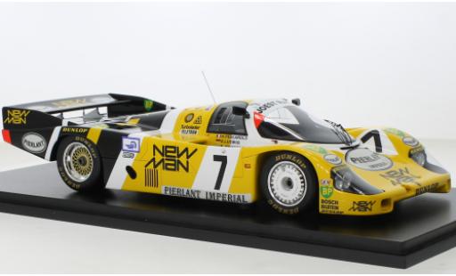 Miniature Porsche 956 1984 1/18 Spark No.7 Joest Racing Nouveau Man 24h Le Mans Porsche 956 1984 1/18 Spark No.7 Joest Racing Nouveau Man 24h Le Mans miniature