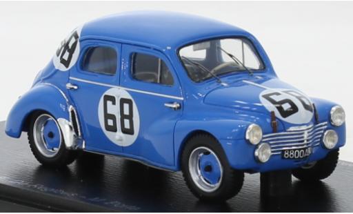 Miniature Renault 4CV 1/43 Spark 1063 No.68 24h Le Mans 1952 Renault 4CV 1/43 Spark 1063 No.68 24h Le Mans 1952 miniature