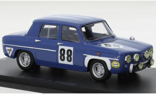 Miniature Renault 8 1/43 Spark Gordini bleue No. 24h Spa 196 Renault 8 1/43 Spark Gordini bleue No. 24h Spa 196 miniature