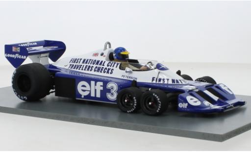 Miniature Tyrrell P34 1/18 Spark No.3 First National City Formel 1 GP Italien 1977 Tyrrell P34 1/18 Spark No.3 First National City Formel 1 GP Italien 1977 miniature