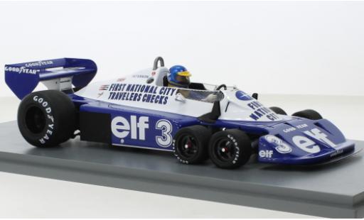 Miniature Tyrrell P34 1/18 Spark No.3 formule 1 GP Allemagne 1977 Tyrrell P34 1/18 Spark No.3 formule 1 GP Allemagne 1977 miniature