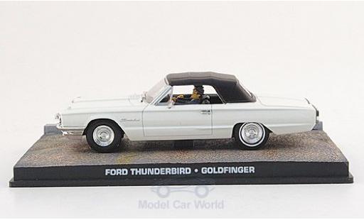 Miniature Ford Thunderbird 1/43 SpecialC m. Figuren blanche James Bond 007 1964 Goldfinger ohne Vitrine Ford Thunderbird 1/43 SpecialC m. Figuren blanche James Bond 007 1964 Goldfinger ohne Vitrine miniature