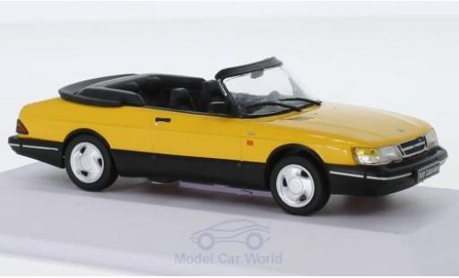 Miniature Saab 900 1/43 SpecialC Cabriolet Monte Carlo jaune 1991 Saab 900 1/43 SpecialC Cabriolet Monte Carlo jaune 1991 miniature