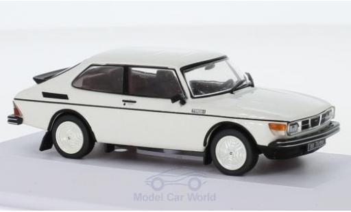 Miniature Saab 99 1/43 SpecialC Turbo Prougeotype blanche 1977 Saab 99 1/43 SpecialC Turbo Prougeotype blanche 1977 miniature