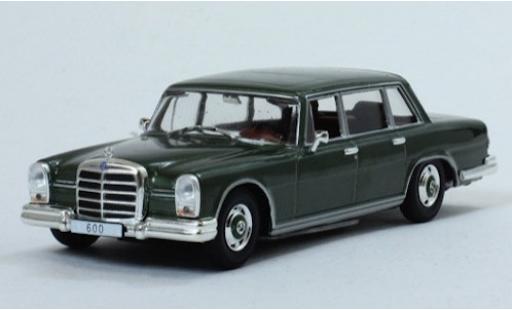 Miniature Mercedes 600 1/43 SpecialC metallise verte 1964 ohne Vitrine Mercedes 600 1/43 SpecialC metallise verte 1964 ohne Vitrine miniature