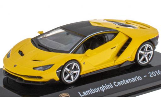 Miniature Lamborghini Centenario 1/43 SpecialC jaune/matt-noire 2016 Lamborghini Centenario 1/43 SpecialC jaune/matt-noire 2016 miniature