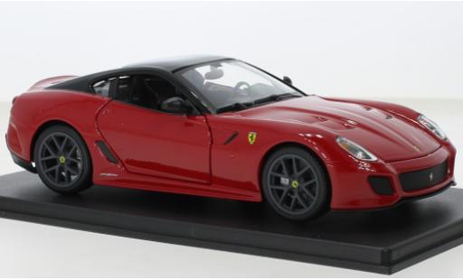 Miniature Ferrari 599 1/24 SpecialC GTO rouge/noire 2010 Ferrari 599 1/24 SpecialC GTO rouge/noire 2010 miniature