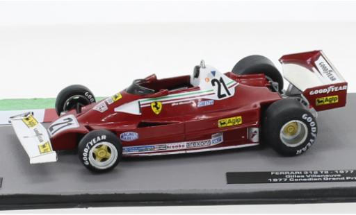 Miniature Ferrari 312 1/43 SpecialC T2 No.21 Formel 1 GP Kanada 1977 Ferrari 312 1/43 SpecialC T2 No.21 Formel 1 GP Kanada 1977 miniature