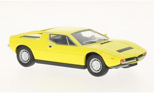 Miniature Maserati Merak 1/43 SpecialC 3000 SS jaune 1972 sans Vitrine Maserati Merak 1/43 SpecialC 3000 SS jaune 1972 sans Vitrine miniature