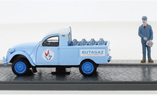 Miniature Citroen 2CV 1/43 SpecialC 2 CV Pick-Up Butagaz avec figurine sans Vitrine Citroen 2CV 1/43 SpecialC 2 CV Pick-Up Butagaz avec figurine sans Vitrine miniature