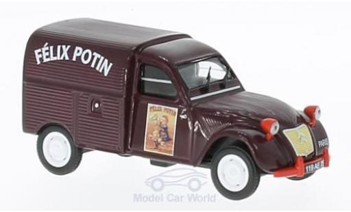 Miniature Citroen 2CV 1/43 SpecialC Felix Potin mit Figur Citroen 2CV 1/43 SpecialC Felix Potin mit Figur miniature