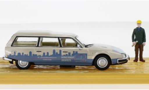 Miniature Citroen CX 1/43 SpecialC Break Patrice Robert Architecte mit Figur ohne Vitrine Citroen CX 1/43 SpecialC Break Patrice Robert Architecte mit Figur ohne Vitrine miniature