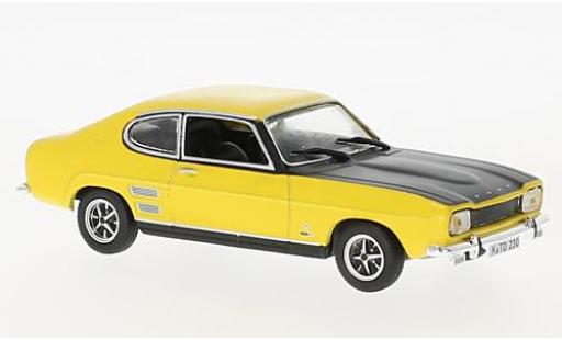 Miniature Ford Capri 1/43 SpecialC MKI 1700 GT jaune/noire 1969 sans Vitrine Ford Capri 1/43 SpecialC MKI 1700 GT jaune/noire 1969 sans Vitrine miniature