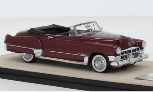 Miniature Cadillac Series 62 1/43 Stamp Models Cabriolet metallise rouge 1949 Cadillac Series 62 1/43 Stamp Models Cabriolet metallise rouge 1949 miniature