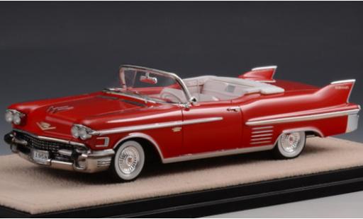 Miniature Cadillac Series 62 1/43 Stamp Models Cabriolet rouge 1958 Cadillac Series 62 1/43 Stamp Models Cabriolet rouge 1958 miniature
