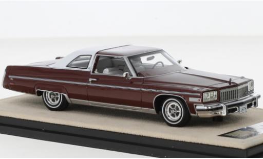 Miniature Buick Electra 1/43 Stamp Models 225 limited Coupe metallise rouge foncé/blanche 1976 Buick Electra 1/43 Stamp Models 225 limited Coupe metallise rouge foncé/blanche 1976 miniature
