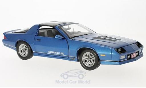 Miniature Chevrolet Camaro 1/18 Sun Star IROC-Z metallise bleue 1985 Chevrolet Camaro 1/18 Sun Star IROC-Z metallise bleue 1985 miniature