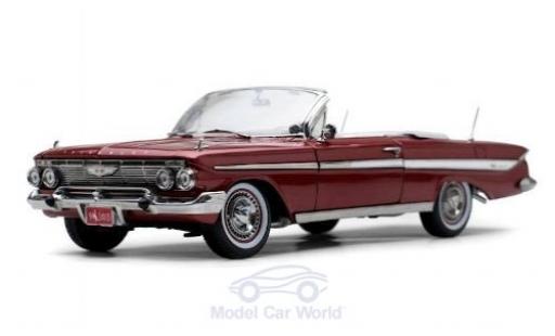 Miniature Chevrolet Impala 1/18 Sun Star Cabriolet metallise rouge 1961 Chevrolet Impala 1/18 Sun Star Cabriolet metallise rouge 1961 miniature