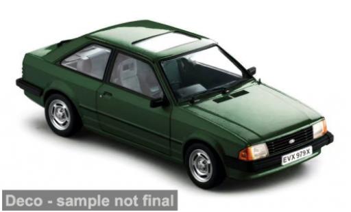 Miniature Ford Escort 1/18 Sun Star MK III GL verte 1981 1:18 Ford Escort 1/18 Sun Star MK III GL verte 1981 1:18 miniature