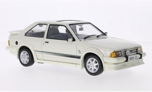 Miniature Ford Escort 1/18 Sun Star MkIII RS Turbo blanche RHD 1984 Ford Escort 1/18 Sun Star MkIII RS Turbo blanche RHD 1984 miniature