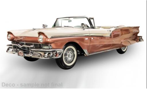Miniature Ford Fairlane 1/18 Sun Star 500 Skyliner bronze/beige 1957 1:18 Ford Fairlane 1/18 Sun Star 500 Skyliner bronze/beige 1957 1:18 miniature