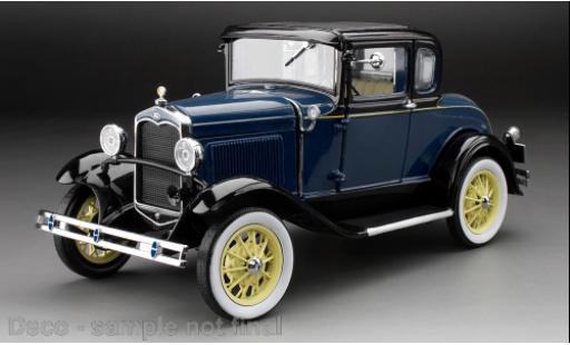 Miniature Ford Model A 1/18 Sun Star Coupe bleue/noire 1931 1:18 Ford Model A 1/18 Sun Star Coupe bleue/noire 1931 1:18 miniature