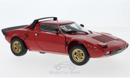 Miniature Lancia Stratos 1/18 Sun Star Stradale rouge 1975 ohne Vitrine Lancia Stratos 1/18 Sun Star Stradale rouge 1975 ohne Vitrine miniature