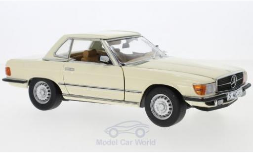 Miniature Mercedes 350 1/18 Sun Star SL (R107) beige 1977 HardTop Mercedes 350 1/18 Sun Star SL (R107) beige 1977 HardTop miniature