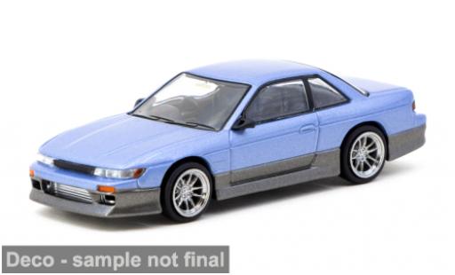 Miniature Nissan Silvia 1/64 Tarmac Works (S13) bleue/grise 1:64 Nissan Silvia 1/64 Tarmac Works (S13) bleue/grise 1:64 miniature